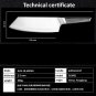 Cleaver Knife 7.7 Inch 3 Layers AUS-10 Japanese Steel Kitchen Knives Vegetables