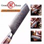 Nakiri Knife 7 Inch 67 Layers Japanese Damascus Stainless Steel Asian Knives NEW