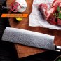 Nakiri Knife 7 Inch 67 Layers Japanese Damascus Stainless Steel Asian Knives NEW