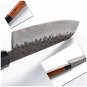 Santoku Knife Hand Forged Kitchen Knives 7 inch 3 layers Japanese AUS10 Steel