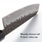 Santoku Knife Hand Forged Kitchen Knives 7 inch 3 layers Japanese AUS10 Steel