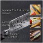 Nakiri Knife Japanese Damascus 67 Layers Steel Vegetable Sushi Sashimi Chef NEW