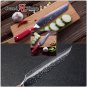 Damascus Kiritsuke Chef's Knife 220 mm Japanese Stainless Steel Hammered Blade