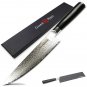 Chef Knife 8 Inch Damascus 67 Layers Japanese Stainless Steel vg10 Kitchen Knife