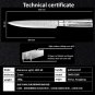 Slicing Knife 8 Inch vg10 Japanese Damascus Steel Carving Kitchen Knives Tools