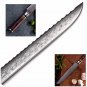 Damascus Kitchen Knives vg10 Japanese Damascus Steel Bread Knife Cake Bakery NEW