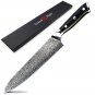 9.5 Inch Chef Knife Damascus Japanese Stainless Steel VG10 Kitchen Knives Gyuto