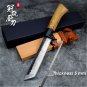 Hunting Knife Handmade Forged Hammered Chef Kitchen Knives Cleaver Outdoor Tools