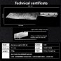 Chef's Knife Kiritsuke vg10 Japanese Damascus Steel Kitchen Knives PRO Cuisine