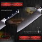 Chef's Knife Kiritsuke vg10 Japanese Damascus Steel Kitchen Knives PRO Cuisine