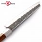 Kiritsuke Knife Handmade Chef Kitchen Knives Wood Handle Cooking Tools Pro
