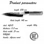 5.6 inch Handmade Petty Knife High Carbon 4cr13 Steel Japanese Kitchen Knives Utility Chef Knife