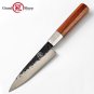 5.6 inch Handmade Petty Knife High Carbon 4cr13 Steel Japanese Kitchen Knives Utility Chef Knife