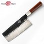 Chinese Cleaver 7.5 inch Chef Knife Slicing Cooking Tools Hand Forged High Carbon Stainless Steel