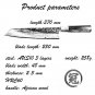 Japanese Kitchen Knives Handmade Chef's Knife 3 Layers AUS-10 Japanese Steel 9 inch Kiritsuke Fish