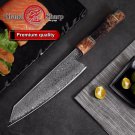Japanese Damascus Chef Knife VG10 Japanese Damascus Steel Kiritsuke Knife Tools Cooking Slicing