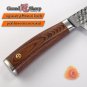 Knife Set 2 pcs Santoku Paring Knife vg10 Japanese Damascus Kitchen Knives Fruits Vegetables Slicing