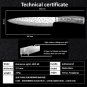 Damascus Knife Set 2 pcs Chef Paring Knife vg10 Japanese Damascus Stainless Steel Kitchen Knives