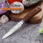 Damascus Knife Set 2 pcs Chef Paring Knife vg10 Japanese Damascus Stainless Steel Kitchen Knives