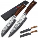 Chef Knife Set vg10 Japanese Damascus Kitchen Knives Chef Santoku Professional Knives