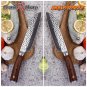 Chef Knife Set vg10 Japanese Damascus Kitchen Knives Chef Santoku Professional Knives