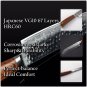 Chef Knife Set vg10 Japanese Damascus Kitchen Knives Chef Santoku Professional Knives