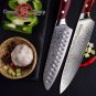 Knife Set 2-Piece Damascus Kitchen Knives Chef Santoku Knife Japanese Damascus Stainless Steel vg10