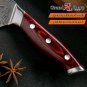 Knife Set 2-Piece Damascus Kitchen Knives Chef Santoku Knife Japanese Damascus Stainless Steel vg10