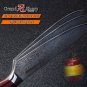 Knife Set 2-Piece Damascus Kitchen Knives Chef Santoku Knife Japanese Damascus Stainless Steel vg10