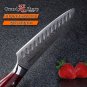 Knife Set 2-Piece Damascus Kitchen Knives Chef Santoku Knife Japanese Damascus Stainless Steel vg10