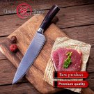 Chef Knives Meat Vegetable Fish Cooking Tools Kitchen Accessories Color Wood Handle