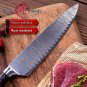 Chef Knives Meat Vegetable Fish Cooking Tools Kitchen Accessories Color Wood Handle