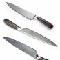 Chef Knives Meat Vegetable Fish Cooking Tools Kitchen Accessories Color Wood Handle