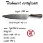 Chef Knife 8" High carbon Stainless Steel Kitchen Knives Home Tools Meat Fish Vegetables Gadgets