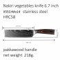 Nakiri Knife Damascus Laser Pattern Japanese Kitchen knives Cleaver Vegetables Slicing Cooking Tools