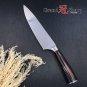 8 Inch High Quality Chef Knife High Carbon AUS-8 Japanese Stainless Steel Pakka Handle