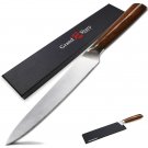 Slicing Knife Super Quality Molybdenum Vanadium German Steel 1.4116 Kitchen Knives Carving Filletin