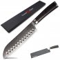 Damascus Kitchen Knife Japanese Damascus vg10 Pro Chef Knife Japanese Santoku Kitchen