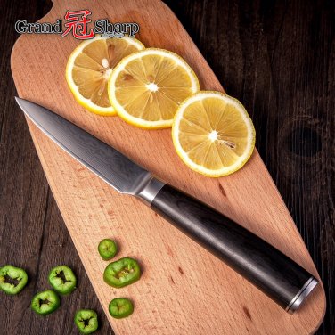 Paring Knife 3.5 Inch Japsanese Damascus vg10 Steel Kitchen Knives Chef Cooking Tools Fruits