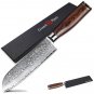 Santoku Knife 6.9 Inch Japanese Damascus vg10 Steel Chef Knife Kitchen Tools Sushi Sashimi