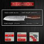Santoku Knife 6.9 Inch Japanese Damascus vg10 Steel Chef Knife Kitchen Tools Sushi Sashimi
