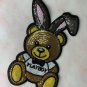 Cartoon large sequin animal bear sequin patch, sequin letter patch jacket supplies, t-shirt