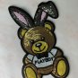 Cartoon large sequin animal bear sequin patch, sequin letter patch jacket supplies, t-shirt
