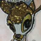 Large Christmas deer patch  sequin  costume decoration applique patch