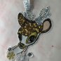 Large Christmas deer patch  sequin  costume decoration applique patch
