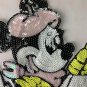 Disney Minnie sequin patch sequined Minnie patch  dress decorative applique