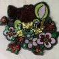 Large fox flower sequin patch sequined fox patch T-shirt jeans dress decorative applique