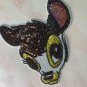 Deer head sequin patch sequin deer head patch T-shirt jeans patch