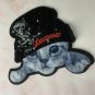 Printed cat sequin patch, sequin letter patch jacket supplies, t-shirt
