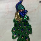 Peacock sequin patch retro flower sequin patch T-shirt jeans dress decoration decal
